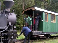  in Mit Dampf dem Wassertal hinauf